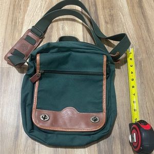 Eddie Bauer messenger canvas bag